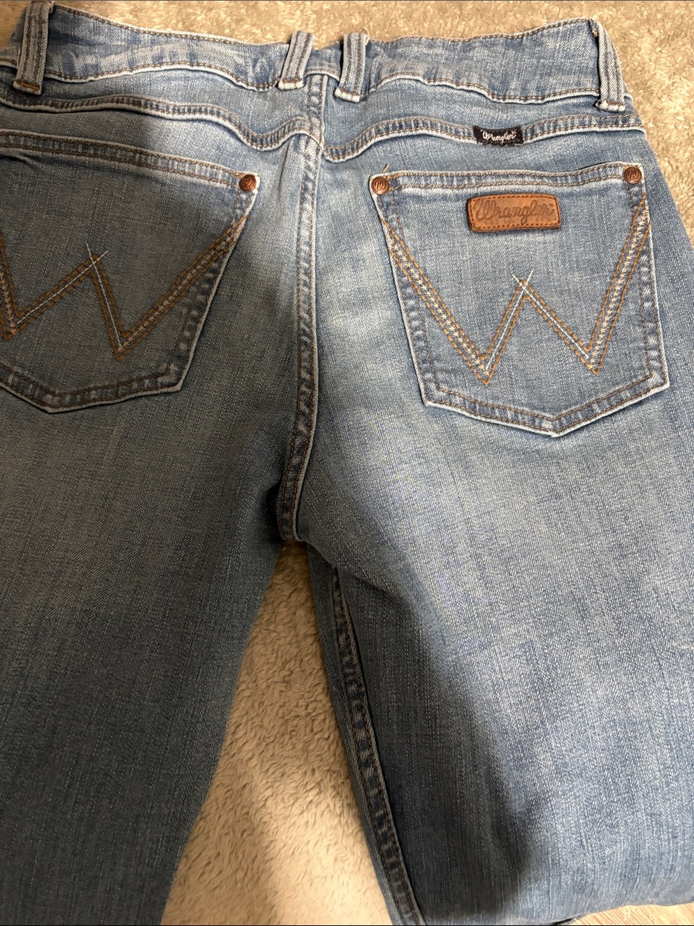 Wrangler Light Blue Boot Cut Jeans